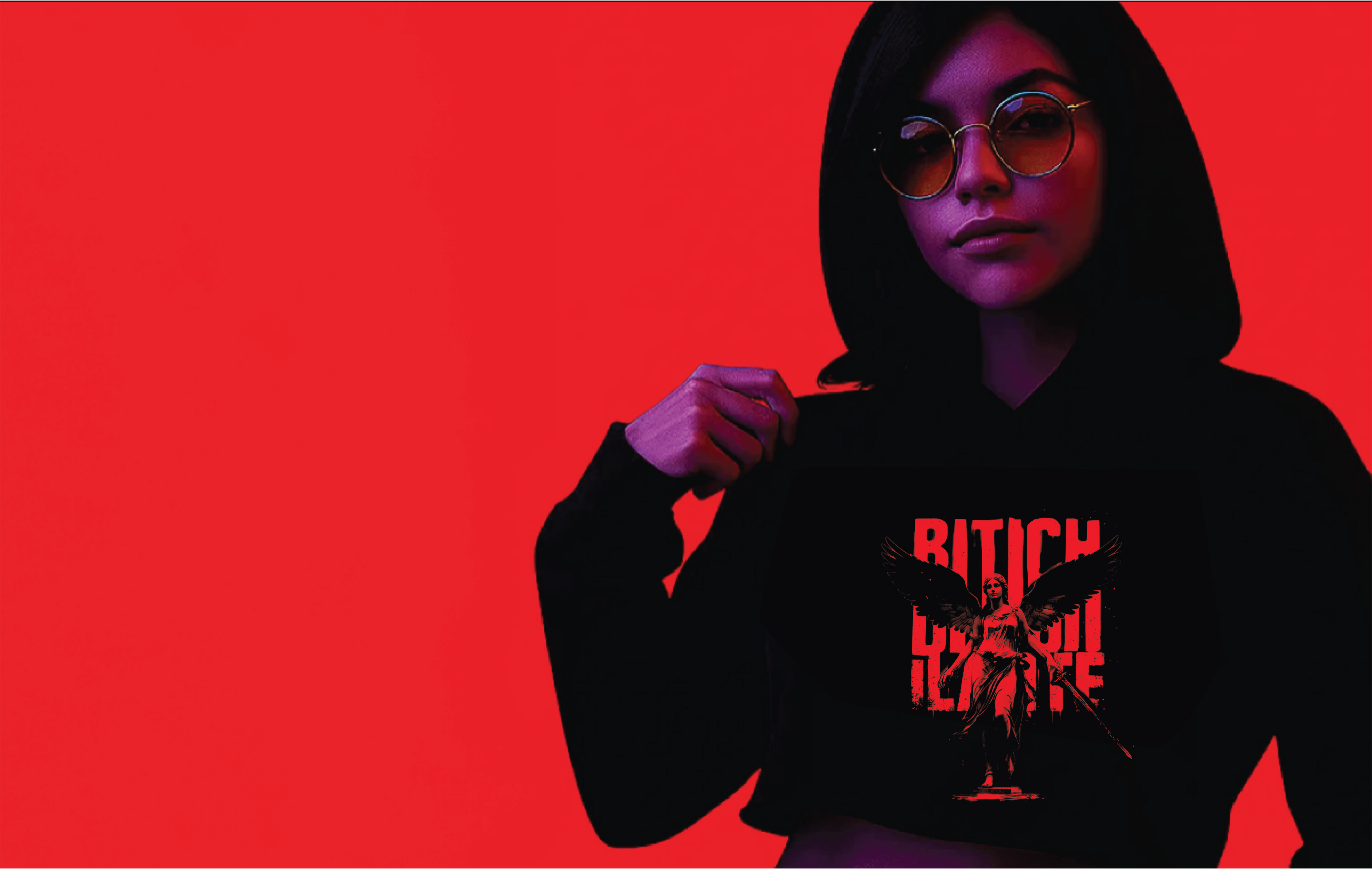 Oversized heavyweight hoodie